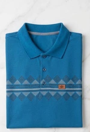 Camiseta gola polo viscolycra