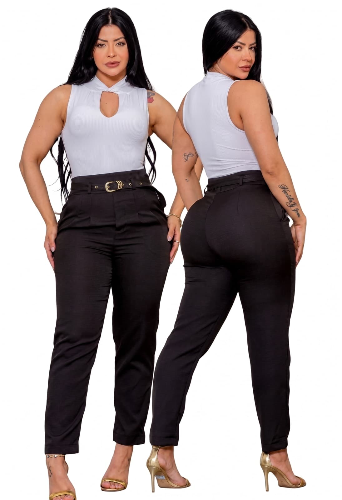Calça alfaiataria Zara