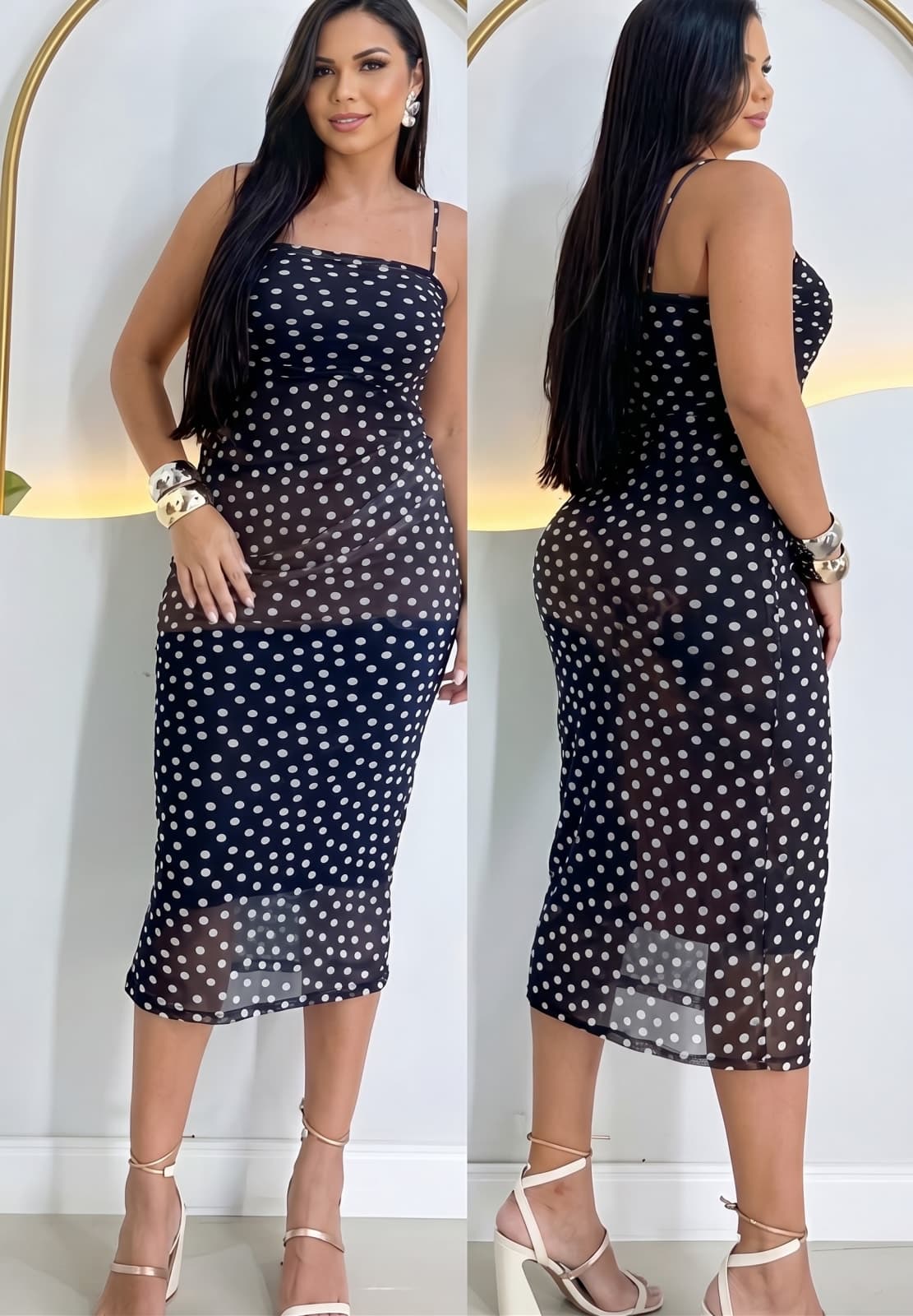 Vestido de poa