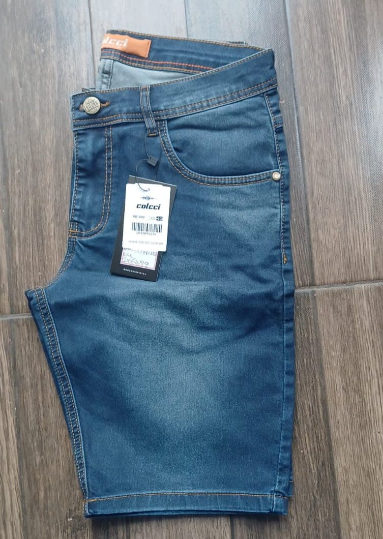 Short jeans prémio masculino Rf0065